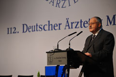 Prof. Dr. Frieder Hessenauer, Prsident der Landesrztekammer Rheinland-Pfalz