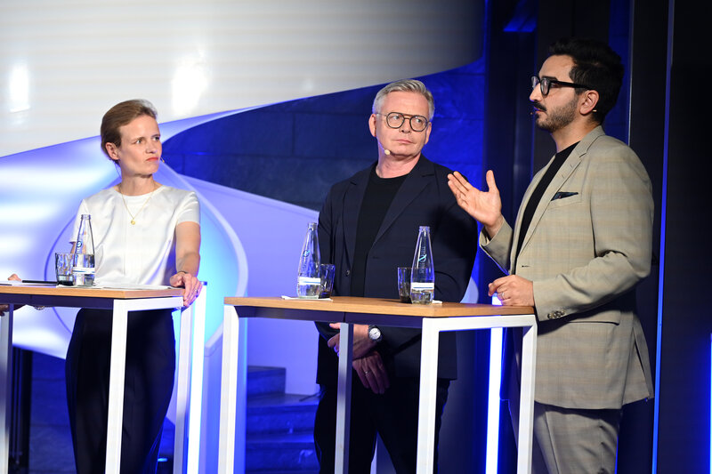 Dr. Annic Weyersberg, Dr. Michael Hubmann und Dr. Nibras Naami