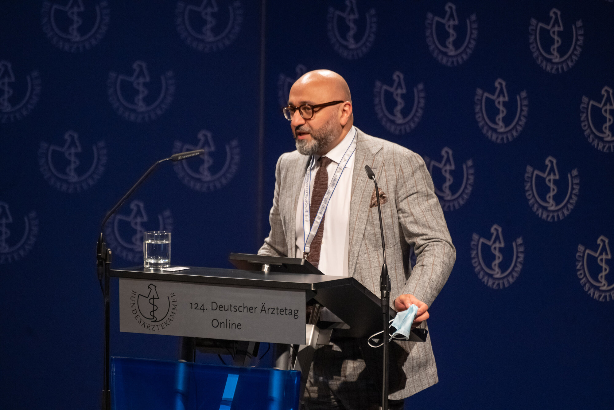 Dr. med. Pedram Emami, MBA, Präsident der Ärztekammer Hamburg