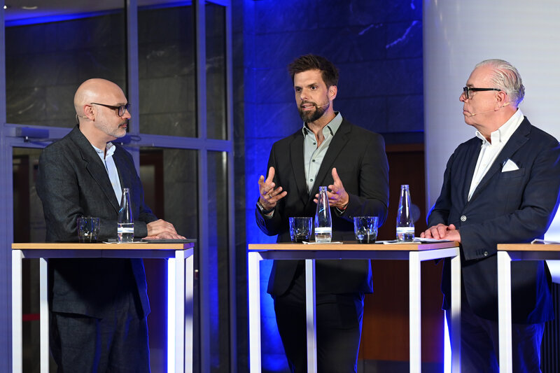 Daniel Finger, PD Dr. Florian Babor und Dr. Klaus Reinhardt