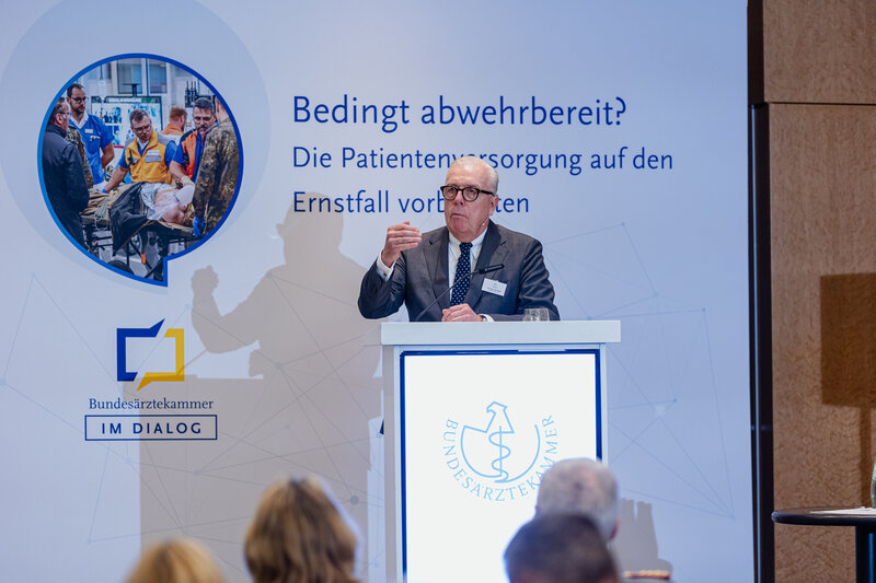 BÄK-Präsident Dr. Klaus Reinhardt