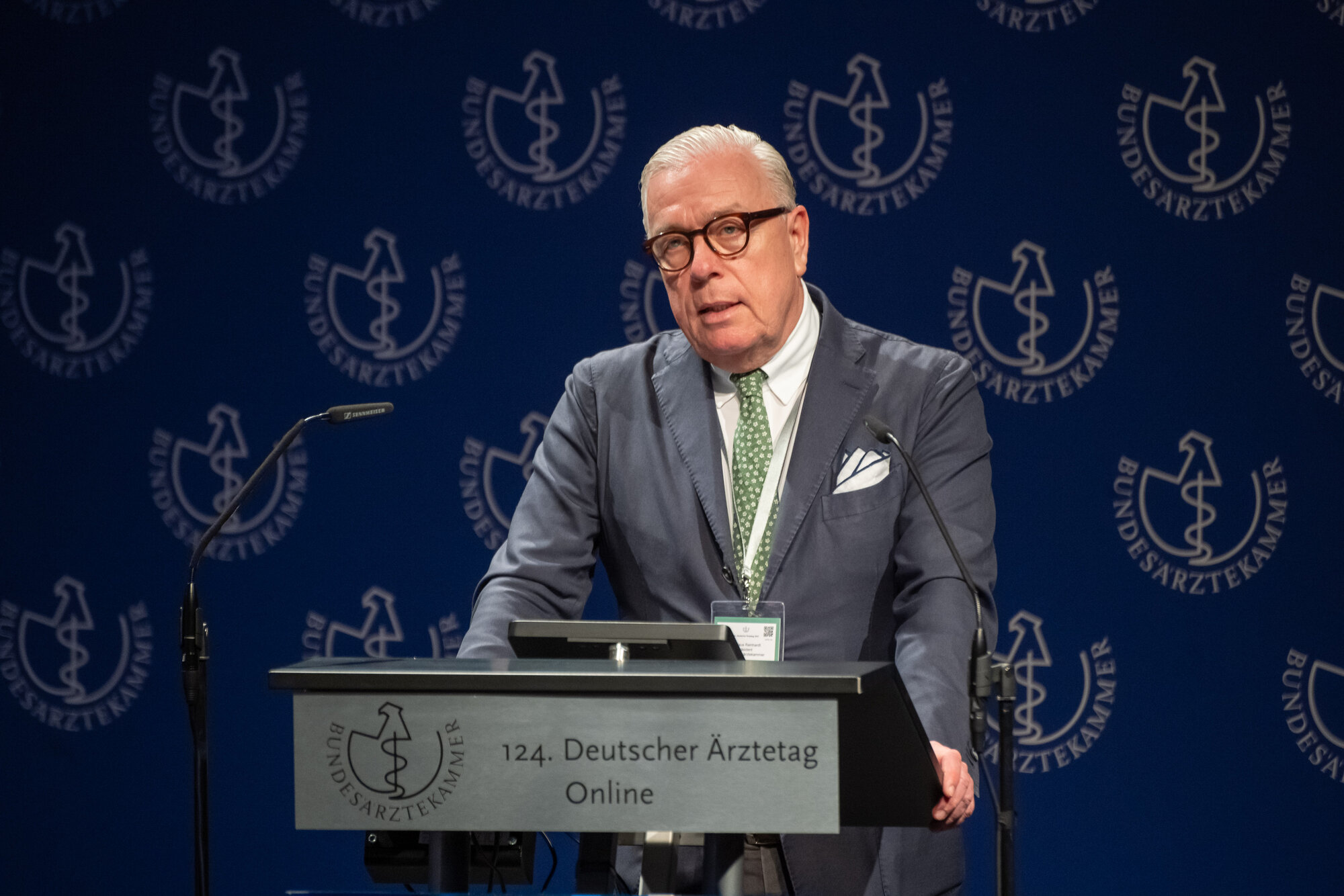 Dr. med. Klaus Reinhardt, Präsident der Bundesärztekammer