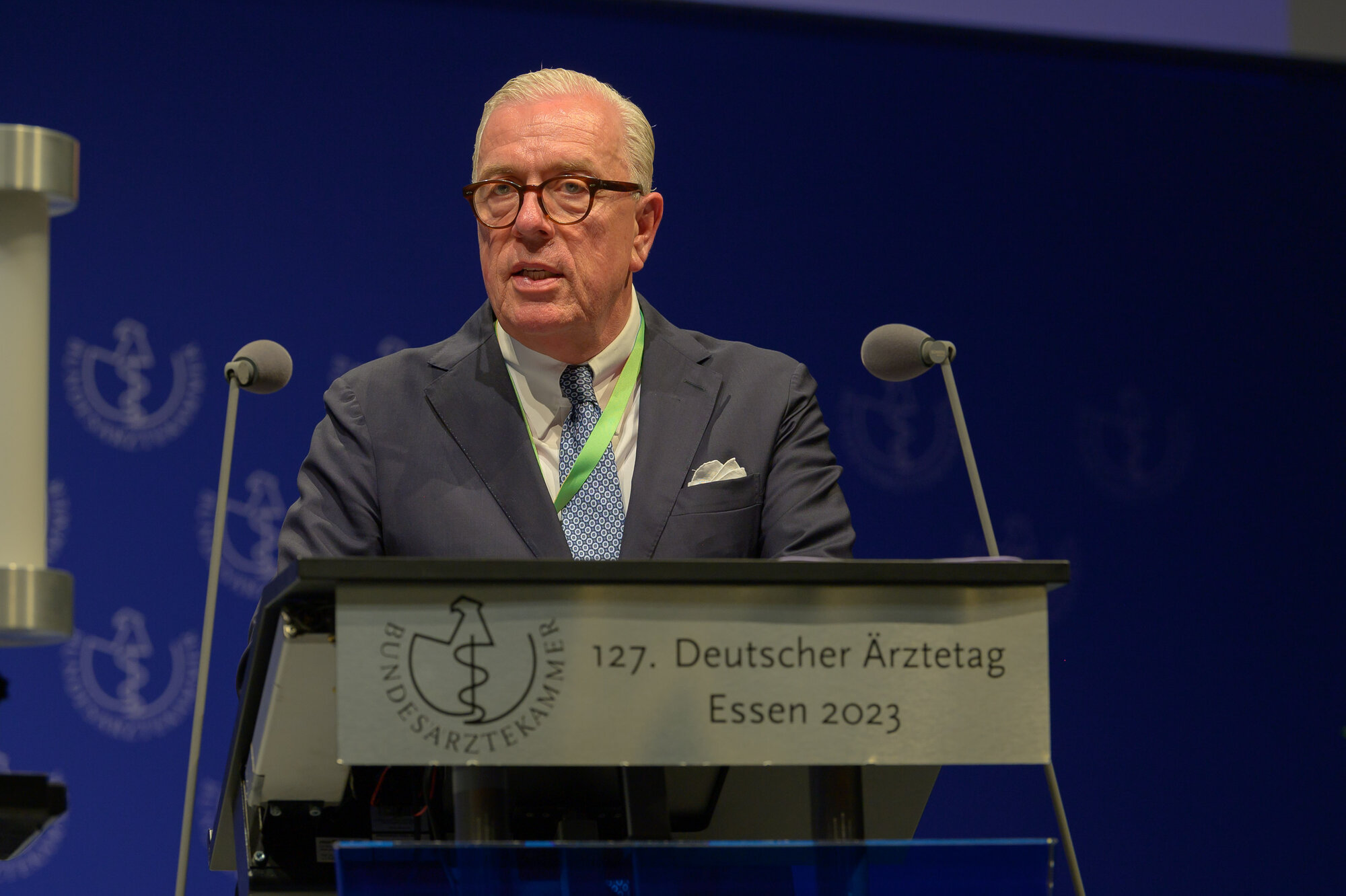 BÄK-Präsident Dr. Klaus Reinhardt