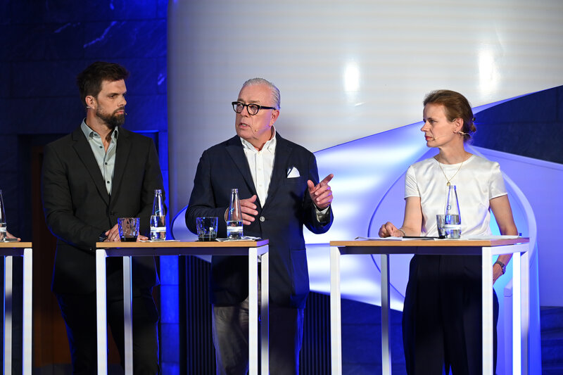 PD Dr. Florian Babor, Dr. Klaus Reinhardt und Dr. Annic Weyersberg