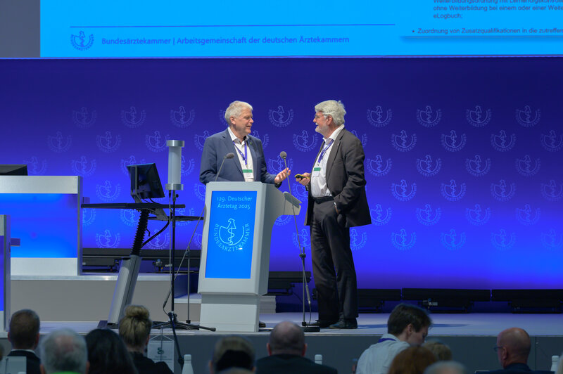 Dr. Johannes Albert Gehle und Prof. Dr. Henrik Herrmann