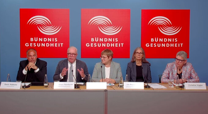Pressekonferenz Bündnis Gesundheit