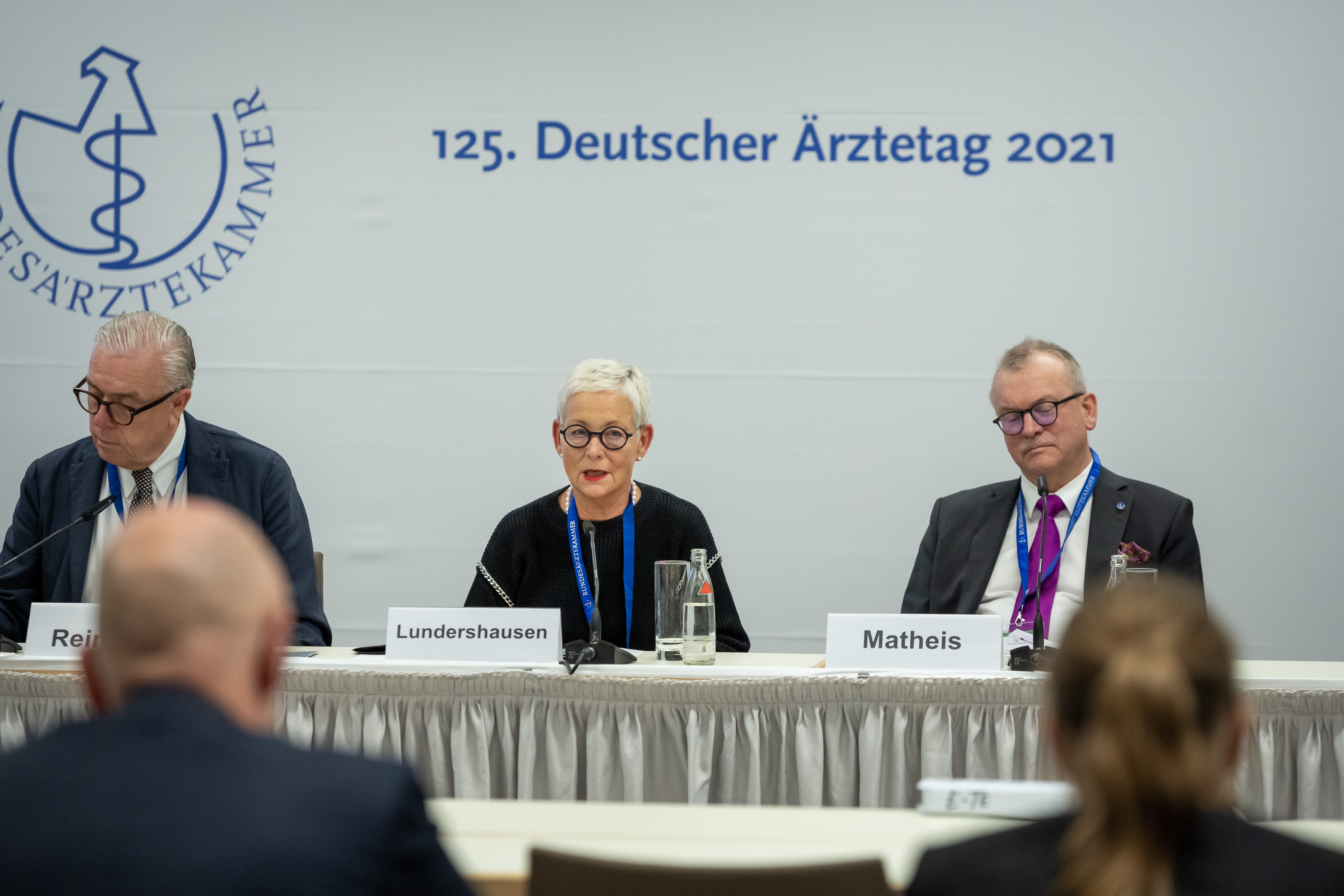 Pressekonferenz anlässlich des 125. Deutschen Ärztetages am 01.11.2021 Pressekonferenz anlässlich des 125. Deutschen Ärztetages am 01.11.2021